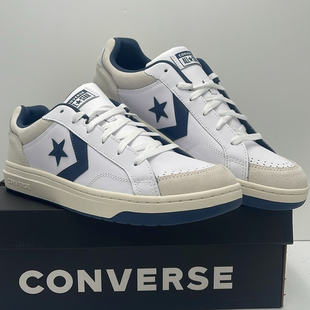 Converse Men’s Sneakers A10124C
PRO BLAZE CLASSIC OX WHITE/NAVY/VAPOROUS GRAY - Picture 4 of 16